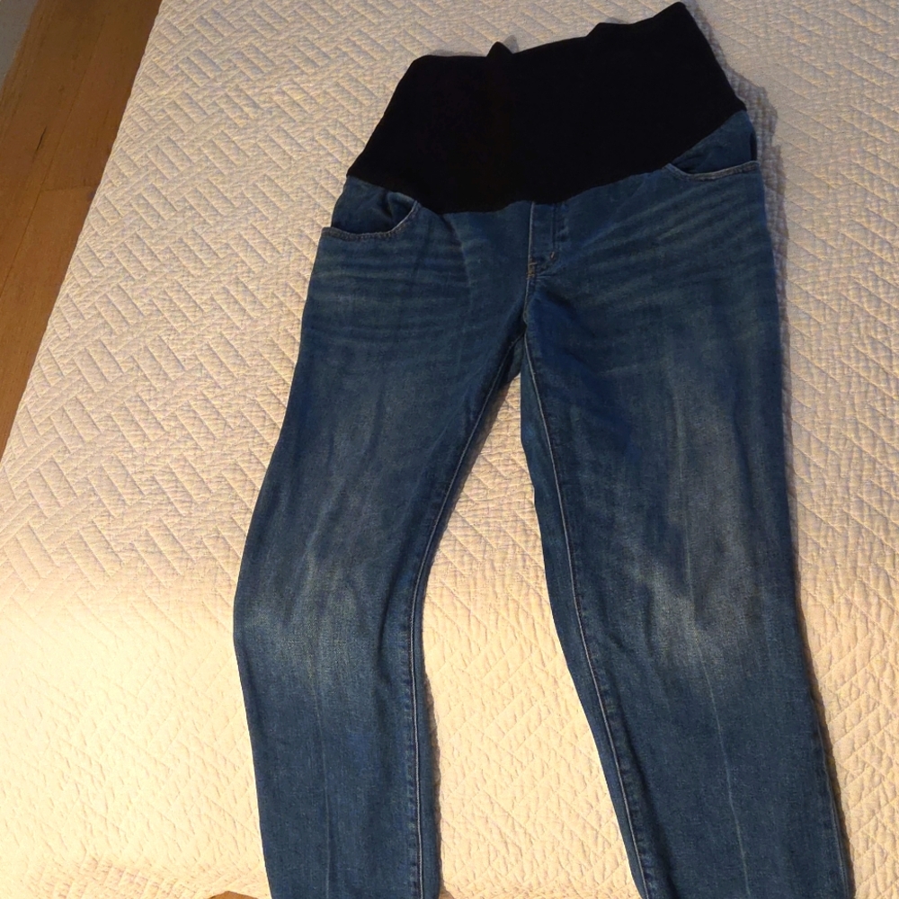Hatch Over The Bump Maternity JEANS